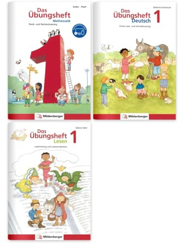 Sicher ins 2. Schuljahr – Paket: Rechnen – Schreiben – Lesen · Klasse 1: Wichtige Grundlagen des Stoffs der 1. Klasse wiederholen, um gut ins 2. Schuljahr zu starten.