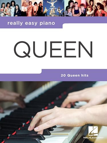 Really easy piano : queen - 20 queen hits - piano facile