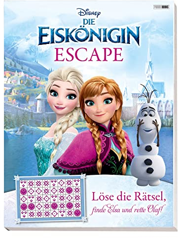 Disney Die Eiskönigin: ESCAPE - Löse die Rätsel, finde Elsa und rette Olaf!: Escape-Buch für Kinder ab 6 Jahren