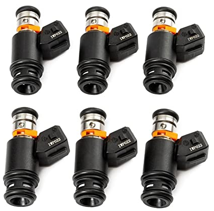 Kraftstoff Injektor Einspritzdüsen 6 Stück Autozubehör Einspritzdüsen Für Für Für Golf Für Jetta Für EuroVan 2.8L V6 IWP022 021906031D 021906031B Einspritzventil