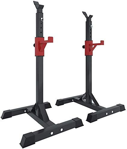 Squat Langhantel Bankdrücken Ständer Home Gym Verstellbare Squat Rack Langhantel Rack Bodybuilding Krafttraining Fitness Langhantel Drücken Bank, Mul