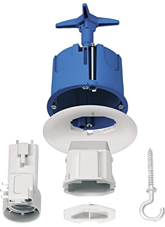 Schneider Electric - Multifix DCL, boîte de centre avec coll, couv. non affl, connect, douille, fiche - ALB71840