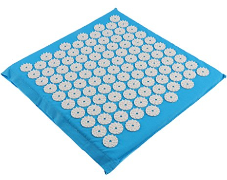 MagiDeal Akupressur-Matte, Massage Matte, Yoga Matte, Entspannungs-Matte zur Linderung von Schulterschmerzen, Rücken, Stress, Schmerzen, Muskelschmerzen