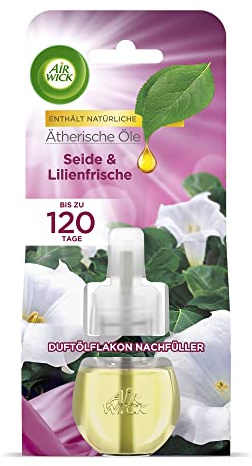 Air Wick - Frasco de aceite aromático (seda y lirio, 19 ml)