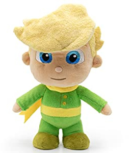 BARRADO Der kleine Prinz - Plüschtiere der Hauptfiguren aus dem Film Der kleine Prinz Der kleine Prinz 22 Zentimeter und der Fuchs 16 Zentimeter - Superweiche Qualität (Der kleine Prinz, 22)