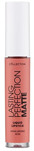 Collection Cosmetics Moisturising, Transfer-Proof, Lasting Perfection Matte Liquid Lipstick, 3.5ml, Caramel