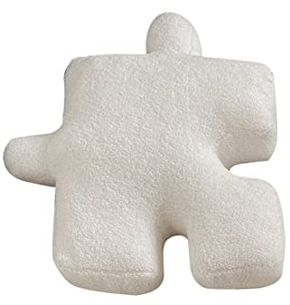 JAWSEU Dekoratives Kissen, PlüschKissen Weiches Niedlich Zierkissen 3D Puzzle Form Dekorative Kissen Dekokissen Fotografie-Requisiten, Sofa-Rückenkissen, Hausdekoration