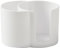 Dispenser per cotton fioc, supporto per batuffoli di cotone,Dispenser Qtip Dispenser per dischetti di cotone doppio foro | Dispenser Qtip, porta stuzzicadenti portatile, contenitore per filo interde