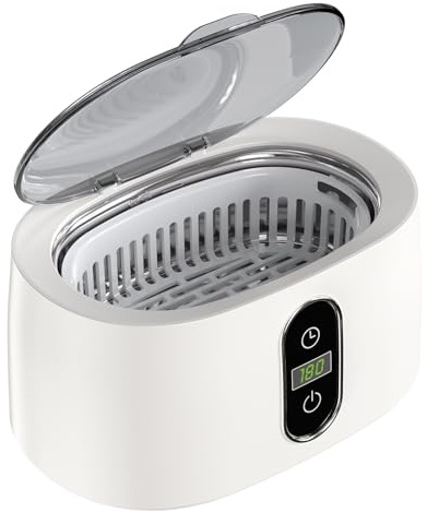 Dispositivo de limpieza por ultrasonidos KECOOLKE 600 ml limpiador sónico