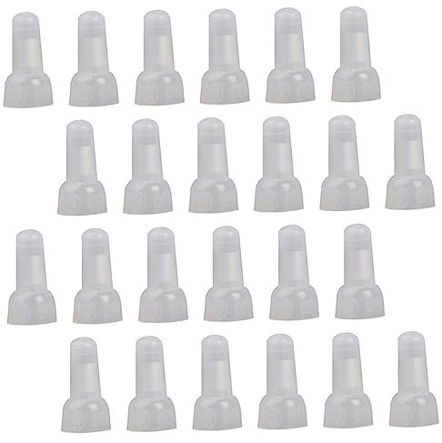 SKISUNO 1000pcs Ce1 Closed End Crimp Connector Wire Crimp Caps Nylon Insulated Wire Connector Electrical Terminal for Crimping and Wiring Projects