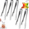 WUSJCOF 5 Pièces Set d'Accessoires pour Bar à Bonbons, Pince à Sucre, Pince de Cuisine, Pince à Glace, Pince de Service, Pince à Bonbons, pour Mariage Fête Bar Buffet Grill Pique-nique