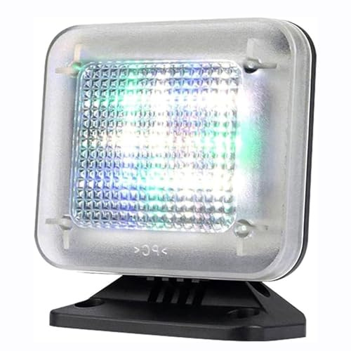 GHRERTX LED-Lampe, Fake-TV-Simulatorlicht, Einbruch- und Diebstahlschutz mit LED-Licht-Timer und Sensor, Nachtsicherheitslicht, Home Security Fake Television, for den Einbruchschutz zu Hause