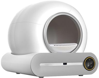 Cassetta per Lettiera per Gatti Autopulente Lettiera Autopulente For Gatti, Lettiera Automatica For Gatti Autopulente For Più Gatti, Rimozione Degli Odori, Controllo APP, For Robot Toilette For Gatti