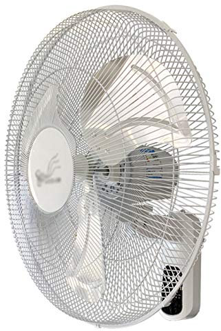 Industrieller Wandventilator mit Fernbedienung, Timer und 3 Geschwindigkeitsstufen für Hochleistungskühlung in großen Räumen
