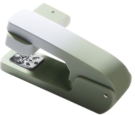 Book Binding Stapler - 360 Degree Swivel Machine, 20 Sheet Capacity Stapler | Ergonomic Stapling Desk Accessories Classroom School, Home Office Rotating Tool Supply Kit with Rotating Head