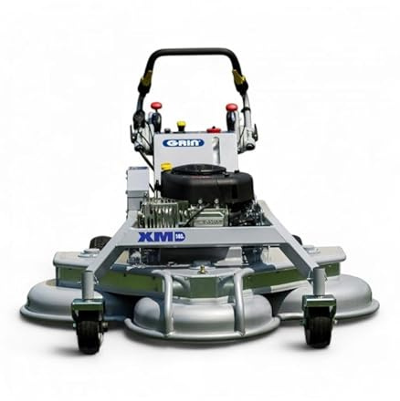 Tondeuse à Essence Professionnelle 140 cm, Mulching 8100 m²/h, zéro Turn - GRIN XM140A