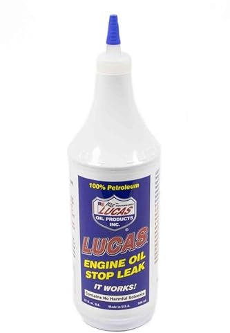 Engine Oil Stop Leak | Motor Oil Additive, 1 qt Bottle | Seals Leaks, Reduces Oil Loss | Each