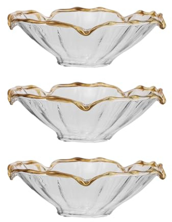 VALICLUD 3 Stück Eleganter Tropfenfänger für Kerzen aus Glas mit Blumenförmigem Design Wiederverwendbar und Wachstropfenschutz für Kerzenhalter bei Hochzeiten und Banketten