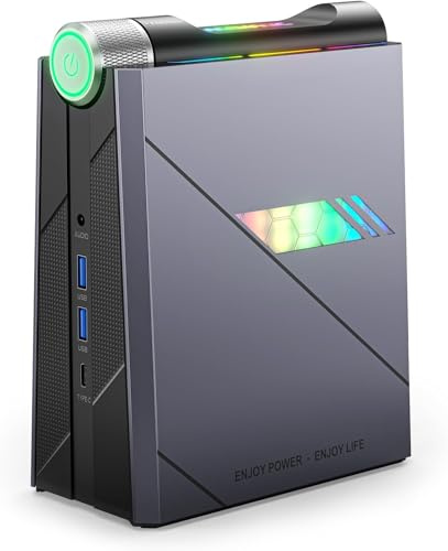 ACEMAGIC AD08 Mini PC [Réglage 3 Modes], Intel i7-11700B (8C/16T, jusqu'à 4,8 GHz), Mini Ordinateur de Bureau 32 Go DDR4 512 Go SSD avec WiFi 6 | TDP 45W | 4K UHD | RGB DDR | Type-C | Win11 Home