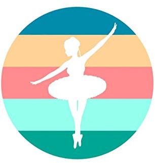 Premium I Ballett l Notebook: A5 Dodgrid I Agenda Journal I A5 gebunden I 120 Seiten I Softcover I matt I perfekt zum schreiben und zeichnen