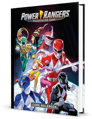 Renegade Game Studios Power Rangers RPG Core Rulebook: Full-Color Hardcover Tabletop Roleplaying Game