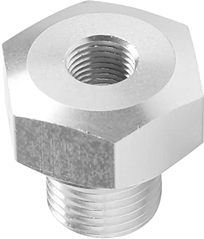 M16 1.5 Adapter, an 1/8 NPT Öldrucksensor für GM LS Motorersatz LS1 LSX LS3 Manometer Geeignet für Alle Motoren der GM LS Serie