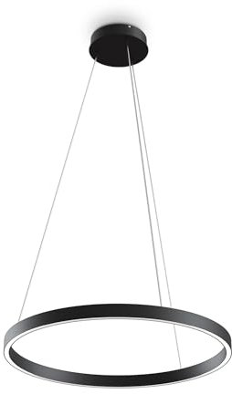 MAYTONI DECORATIVE LIGHTING Stilvolle LED Hängeleuchte, Rund, Ring, Schwarz, Höhenverstellbar, 1-flammig, hell, Modernes Design, LED inklusiv, 4000K, 2166LM, 32W