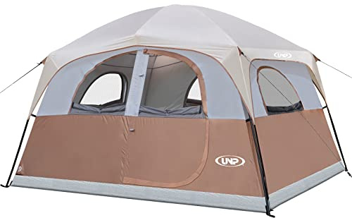 UNP Tienda Familiar para 5-6 Personas, con Altura de pie, Carpa Familiar, 300 x 270 x 200 cm