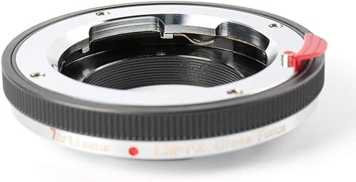 7artisans LM-FX Close Focusing Adapter Ring for Leica M Lens to Fuji X-T1 X-T10 X-T2 X-T20 X-T3 X-T30..
