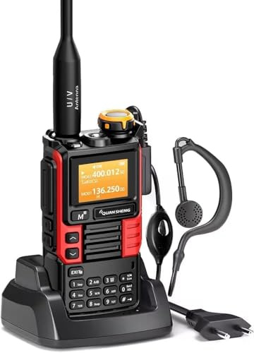 Quansheng UVK5(99) AM/FM/DTMF Walkie-Talkie 200CH Walkie-Talkie NOAA Wettervorhersage mit Flash Copy Frequenz Tpye-C LCD Display für Wandern Camping Reise Zwei-Wege Radio