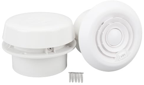 Keenso Ventilateur de Toit pour Camping-Car 3000 TR/Min 90 CFM 12 V pour Camping-Car, Yacht, Bateau, matériau ABS de qualité supérieure