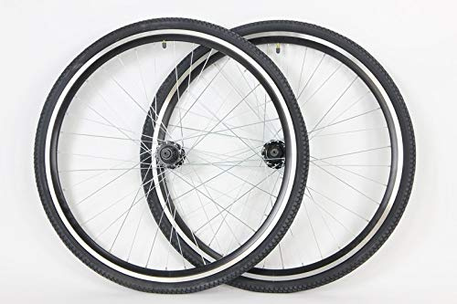 700c Aluminum Alloy Hybrid Cyclocross Wheels for Multi Speed Cassette Disc or Rim Brake with 700 x 38c Tires