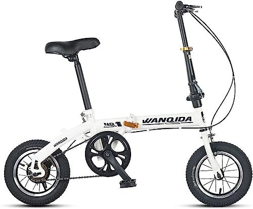 Fahrrad Erwachsene Faltrad, Fahrräder Falten Compact City Pendler Fahrrad, Leichtes höhenverstellbares Faltrad aus Kohlenstoffstahl für Erwachsene Teenager
