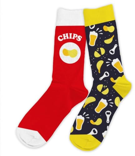 Générique Chaussettes duo passion Chips apéro