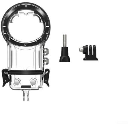 Custodia invisibile per immersioni compatibile con fotocamera panoramica Insta360 X5, 50 m, per fotografia subacquea impermeabile e trasparente