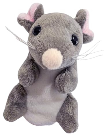 Vmiorzq Fingerpuppen für Kleinkinder, Fingerspielzeug,Plüschmäuse Fingerpuppe Puppe - Geschichtenerzählende Tierpuppen, niedliche Tier-Fingerpuppen, interaktives Rollenspielspielzeug für