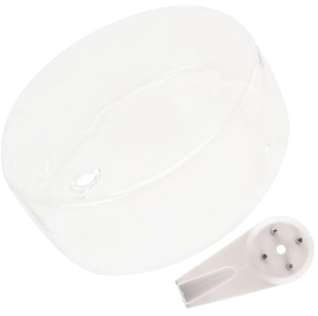 ibasenice Moderner Wandhängender Blumentopf aus Glas Hydroponische Vase Oblate Form für Kreative Pflanzen Deko im Zuhause oder Büro Zufälliger Stil