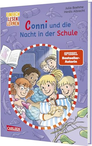 Lesen lernen mit Conni: Conni und die Nacht in der Schule: Einfach Lesen Lernen | Conni erlebt eine abenteuerliche Schulübernachtung mit Überraschungen: Perfekt für Kinder ab 6 Jahren und Lesestufe 2