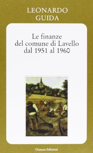 Le finanze del comune di Lavello dal 1951 al 1960