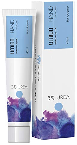 4 Stück Set Aktion UMIDO Hand-Creme Set 45 ml mit 5% Urea | Handlotion | Pflegecreme | Lotion | Hautpflege | Handlotion Set