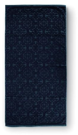 Pip Studio Handtuch Tile de Pip | dunkelblau - 55 x 100