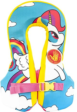 Body Glove Paddle Pals Splash Child Swim Vest, Toddler Floatie USCG and Transport Canada Approved Children Life Vest Fits 33-55 LBS, Level 70 (Type III) PFD Life Jacket for Kids