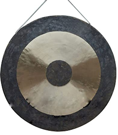 SciAza gong klingel klangschalen percussion instrumente musikinstrument Der Klang des ruhigen Klangs des Gong Gong eignet sich sehr gut für die Klangtherapie-Familie oder das Büro(Color:50cm,Size:)