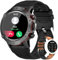 LEMFO Militär Smartwatch Herren, 1.39 Smartwatch mit Telefonfunktion, 114 Sportmodi Smart Watch mit Überwachung von Herzfrequenz, Blutdruck, SpO2, IP68 Wasserdicht, Smartwatches für Android iOS