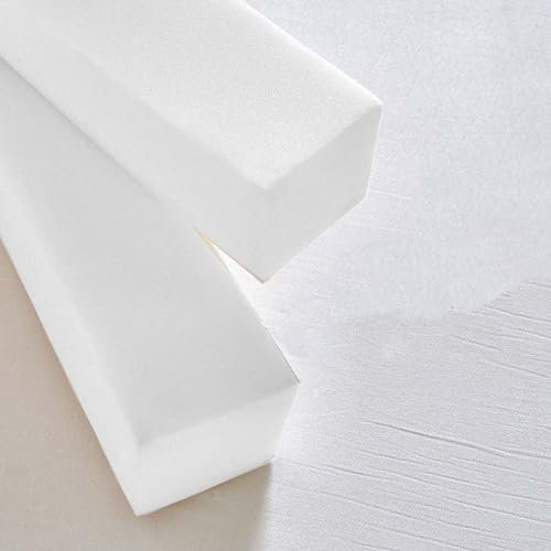 Yanman Almohada de espuma de esponja de tapicería de tamaño personalizado de 200 x 30 x 20 cm de largo para cama King, Queen/Twin, extensor de colchón, relleno de conector de cama de hotel para el