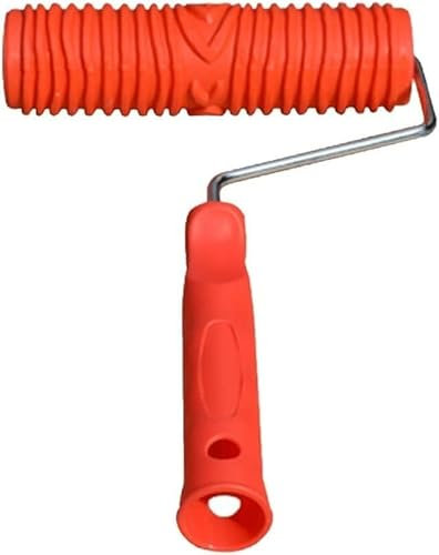 SFQEVHRZ Rulli per verniciatura， Rullo per facciate， Rullo for Pittura con venature del Legno, Rullo for Pittura da Parete con Manico in plastica