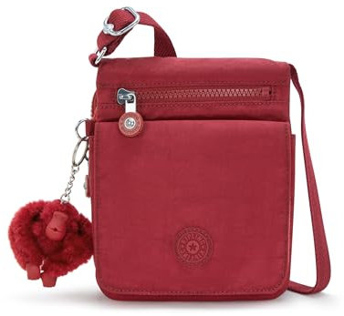 Kipling Damen New Eldorado Crossbody, Funky Red