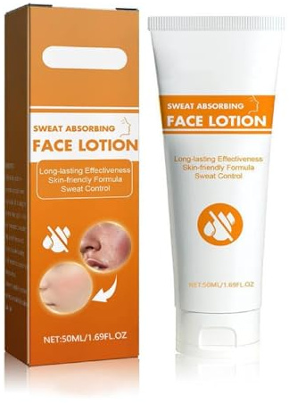 Anti Transpirant Visage, Lotion anti-transpirante pour le visage, Creme Anti Transpirant Visage, lotion pour le visage absorbant la transpiration 50ml (1PC)