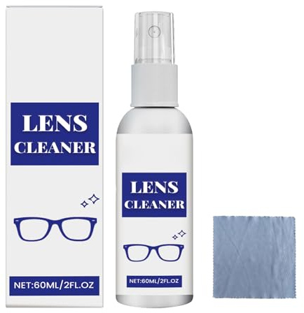 Mnozreo Spray de Eliminación de Arañazos de Lentes,Cleaning Agent Removing Scratches On Eye Glass,Spray de Limpieza Para Gafas,Herramientas de Limpieza de Gafas para Pantallas de Lentes,1PC