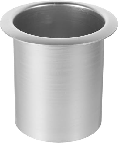SOLUSTRE Portavasos de Acero Inoxidable para Sillón Reclinable, Soporte Metálico Empotrado para Bebidas en Sofá, Accesorio Reemplazo para Hogar, Automóvil y Exteriores, 1 Unidad